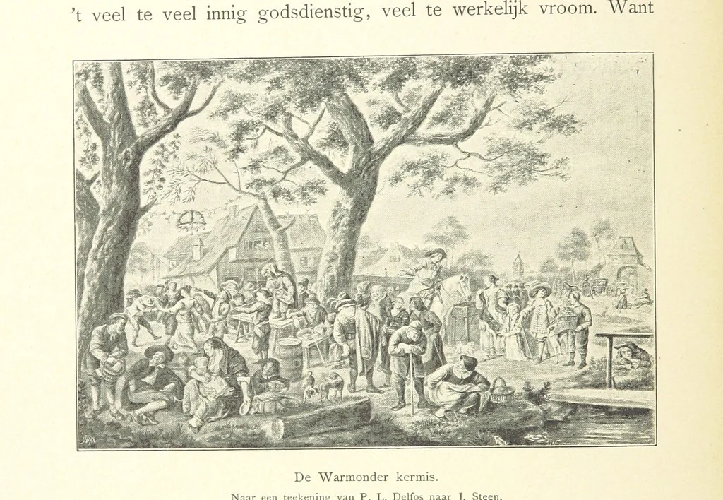 An illustration from Onze Gouden Eeuw. De Republiek der Vereenigde Nederlanden in haar bloeitijd ... Geïllustreerd onder toezicht van J. H. W. Unger, 1896, leaf 284