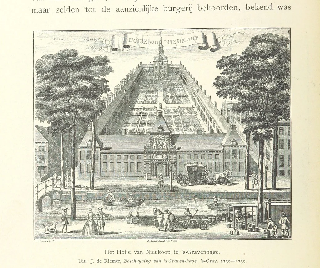 An illustration from Onze Gouden Eeuw. De Republiek der Vereenigde Nederlanden in haar bloeitijd ... Geïllustreerd onder toezicht van J. H. W. Unger, 1896, leaf 290