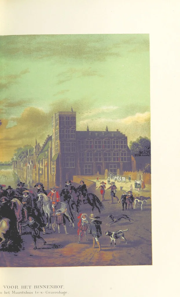 An illustration from Onze Gouden Eeuw. De Republiek der Vereenigde Nederlanden in haar bloeitijd ... Geïllustreerd onder toezicht van J. H. W. Unger, 1896, leaf 299