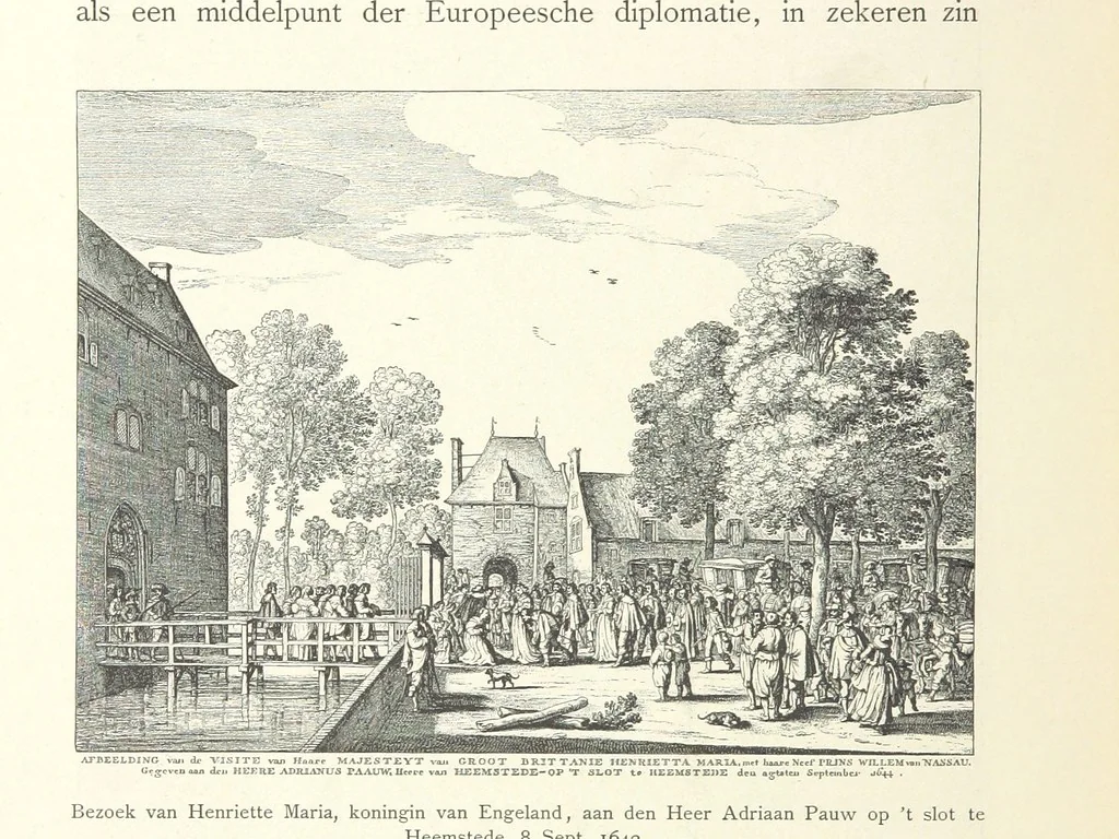 An illustration from Onze Gouden Eeuw. De Republiek der Vereenigde Nederlanden in haar bloeitijd ... Geïllustreerd onder toezicht van J. H. W. Unger, 1896, leaf 304