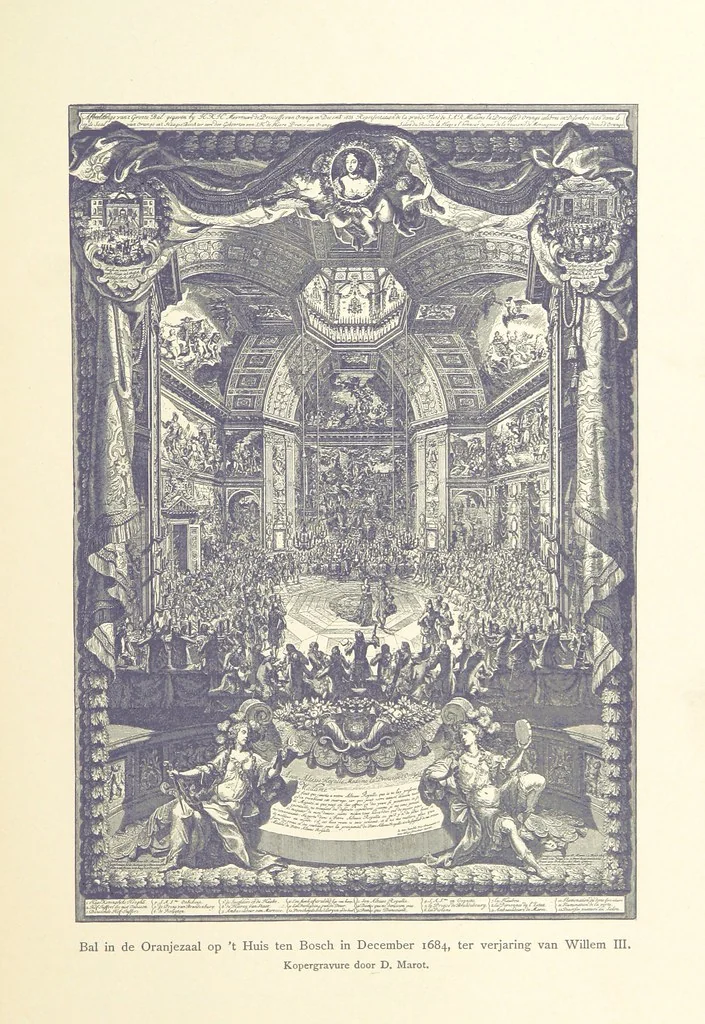An illustration from Onze Gouden Eeuw. De Republiek der Vereenigde Nederlanden in haar bloeitijd ... Geïllustreerd onder toezicht van J. H. W. Unger, 1896, leaf 305