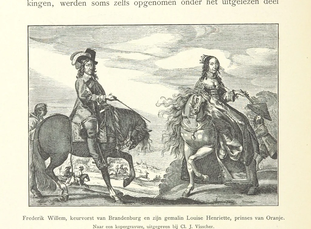 An illustration from Onze Gouden Eeuw. De Republiek der Vereenigde Nederlanden in haar bloeitijd ... Geïllustreerd onder toezicht van J. H. W. Unger, 1896, leaf 310