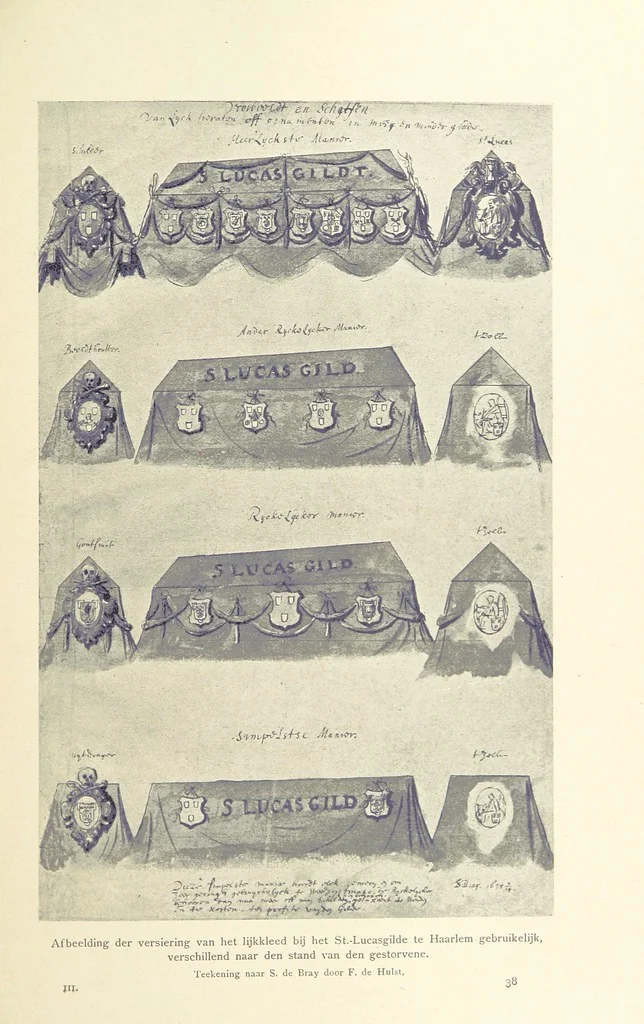 An illustration from Onze Gouden Eeuw. De Republiek der Vereenigde Nederlanden in haar bloeitijd ... Geïllustreerd onder toezicht van J. H. W. Unger, 1896, leaf 327