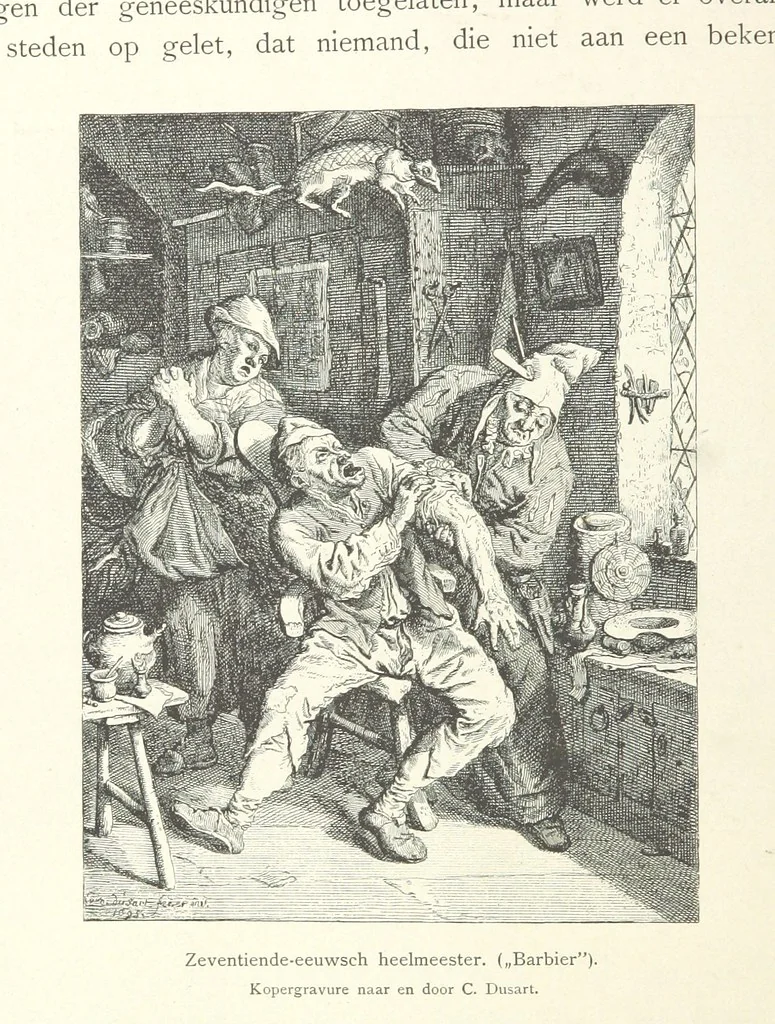 An illustration from Onze Gouden Eeuw. De Republiek der Vereenigde Nederlanden in haar bloeitijd ... Geïllustreerd onder toezicht van J. H. W. Unger, 1896, leaf 370