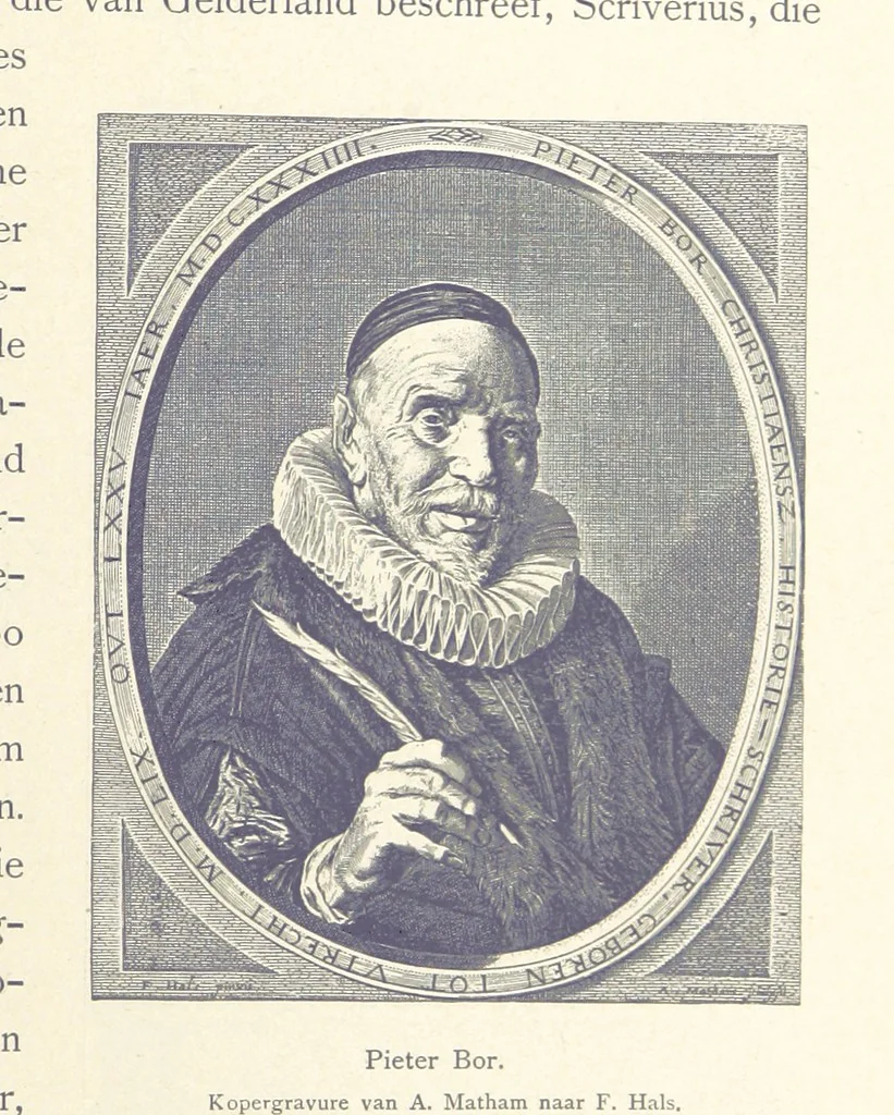 An illustration from Onze Gouden Eeuw. De Republiek der Vereenigde Nederlanden in haar bloeitijd ... Geïllustreerd onder toezicht van J. H. W. Unger, 1896, leaf 377