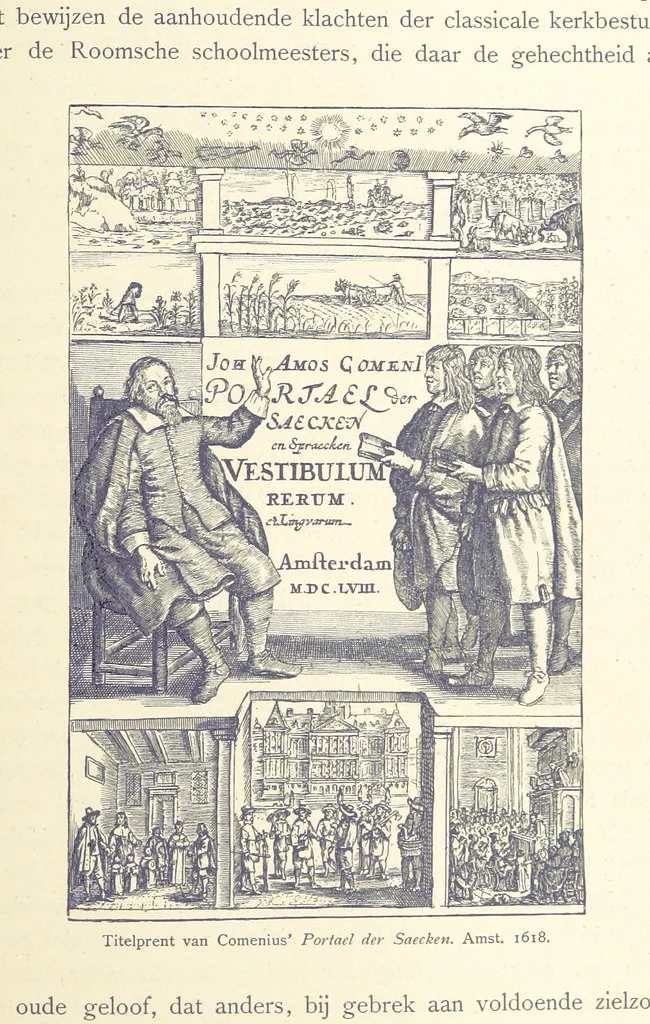 An illustration from Onze Gouden Eeuw. De Republiek der Vereenigde Nederlanden in haar bloeitijd ... Geïllustreerd onder toezicht van J. H. W. Unger, 1896, leaf 389