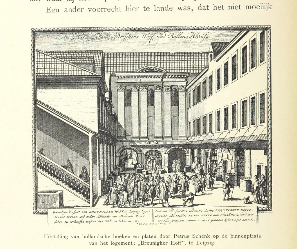 An illustration from Onze Gouden Eeuw. De Republiek der Vereenigde Nederlanden in haar bloeitijd ... Geïllustreerd onder toezicht van J. H. W. Unger, 1896, leaf 392