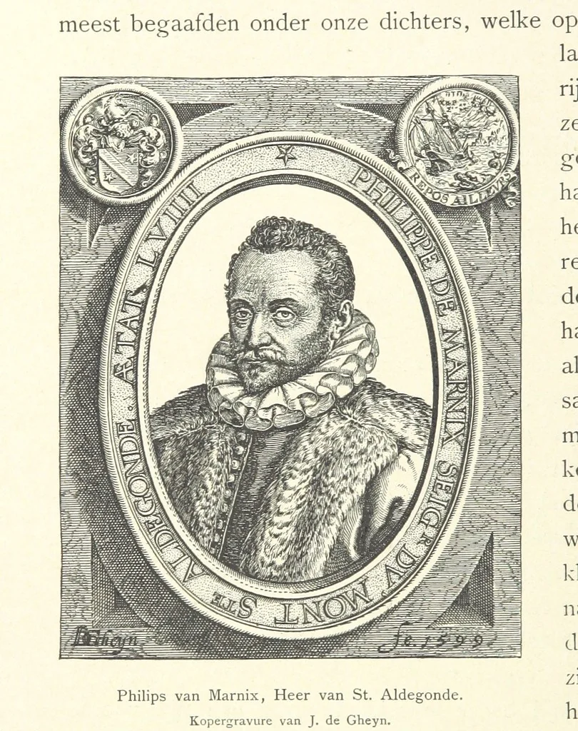 An illustration from Onze Gouden Eeuw. De Republiek der Vereenigde Nederlanden in haar bloeitijd ... Geïllustreerd onder toezicht van J. H. W. Unger, 1896, leaf 398