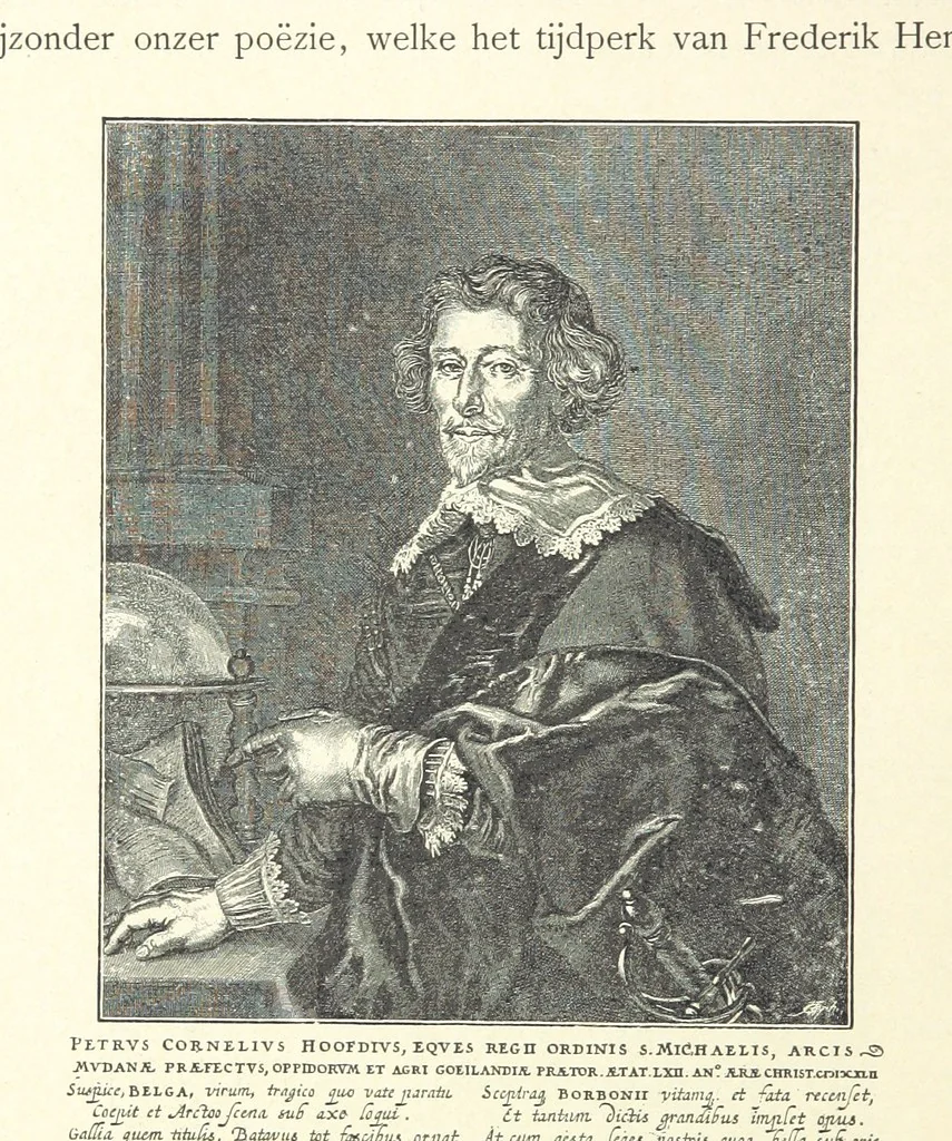 An illustration from Onze Gouden Eeuw. De Republiek der Vereenigde Nederlanden in haar bloeitijd ... Geïllustreerd onder toezicht van J. H. W. Unger, 1896, leaf 406