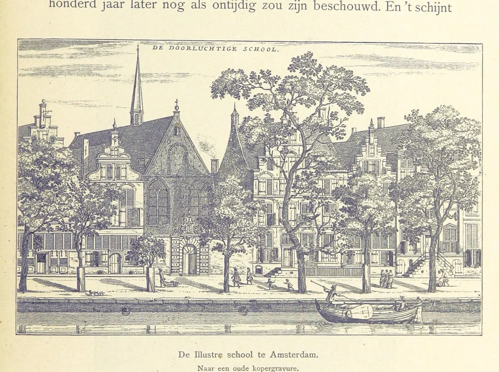 An illustration from Onze Gouden Eeuw. De Republiek der Vereenigde Nederlanden in haar bloeitijd ... Geïllustreerd onder toezicht van J. H. W. Unger, 1896, leaf 417