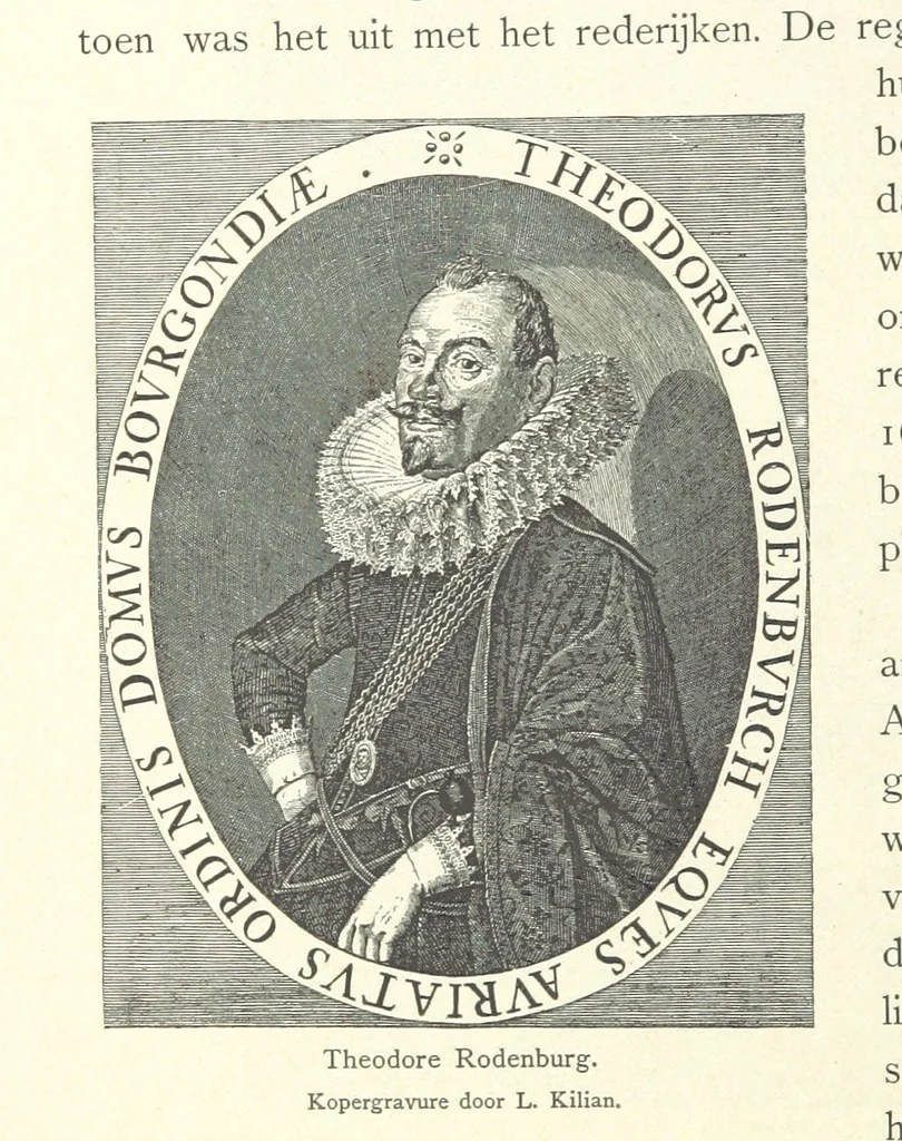 An illustration from Onze Gouden Eeuw. De Republiek der Vereenigde Nederlanden in haar bloeitijd ... Geïllustreerd onder toezicht van J. H. W. Unger, 1896, leaf 420