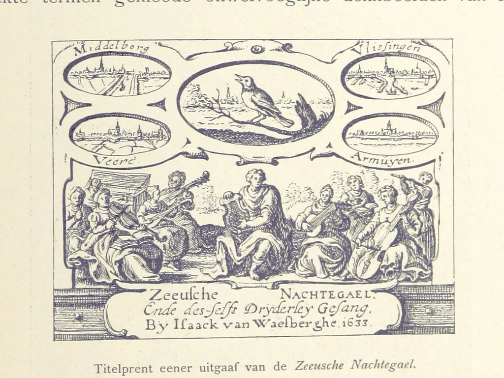 An illustration from Onze Gouden Eeuw. De Republiek der Vereenigde Nederlanden in haar bloeitijd ... Geïllustreerd onder toezicht van J. H. W. Unger, 1896, leaf 441