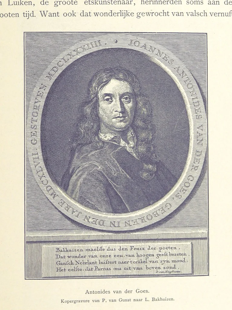 An illustration from Onze Gouden Eeuw. De Republiek der Vereenigde Nederlanden in haar bloeitijd ... Geïllustreerd onder toezicht van J. H. W. Unger, 1896, leaf 445