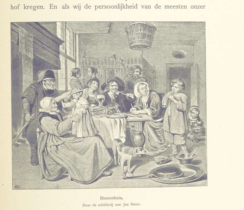 An illustration from Onze Gouden Eeuw. De Republiek der Vereenigde Nederlanden in haar bloeitijd ... Geïllustreerd onder toezicht van J. H. W. Unger, 1896, leaf 457