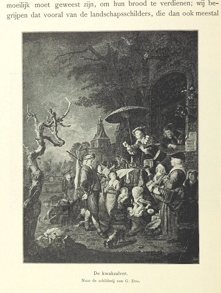 An illustration from Onze Gouden Eeuw. De Republiek der Vereenigde Nederlanden in haar bloeitijd ... Geïllustreerd onder toezicht van J. H. W. Unger, 1896, leaf 462