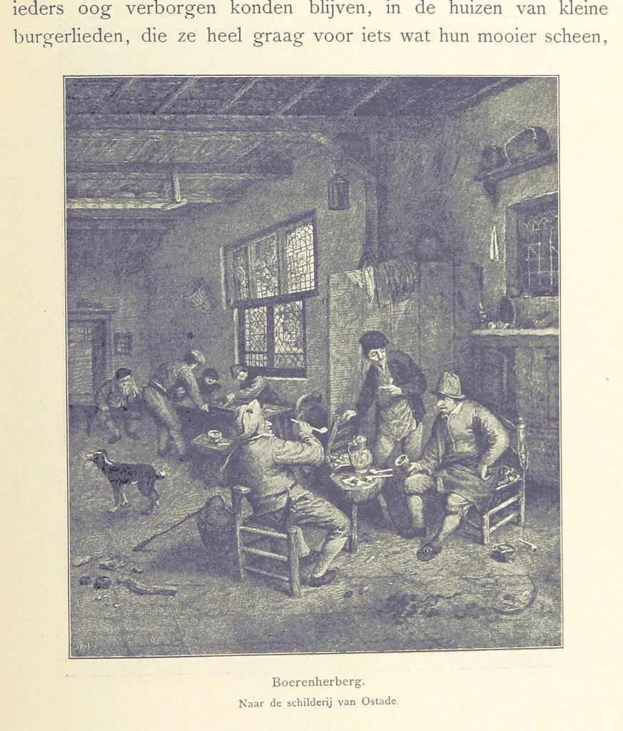 An illustration from Onze Gouden Eeuw. De Republiek der Vereenigde Nederlanden in haar bloeitijd ... Geïllustreerd onder toezicht van J. H. W. Unger, 1896, leaf 463
