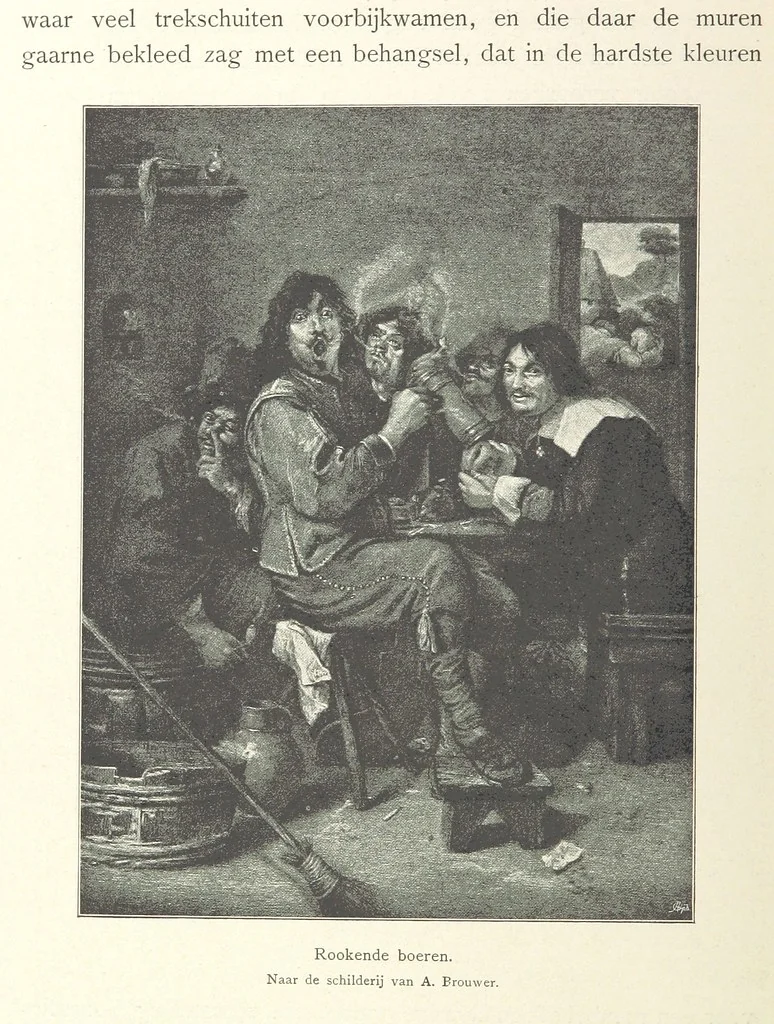 An illustration from Onze Gouden Eeuw. De Republiek der Vereenigde Nederlanden in haar bloeitijd ... Geïllustreerd onder toezicht van J. H. W. Unger, 1896, leaf 464