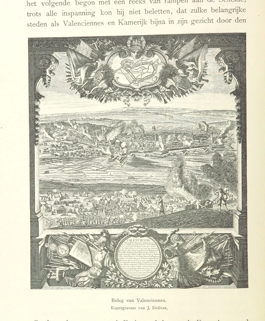 An illustration from Onze Gouden Eeuw. De Republiek der Vereenigde Nederlanden in haar bloeitijd ... Geïllustreerd onder toezicht van J. H. W. Unger, 1896, leaf 48