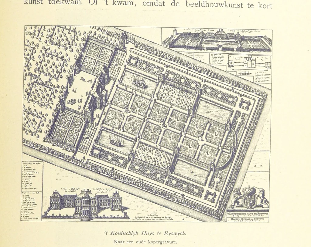 An illustration from Onze Gouden Eeuw. De Republiek der Vereenigde Nederlanden in haar bloeitijd ... Geïllustreerd onder toezicht van J. H. W. Unger, 1896, leaf 485