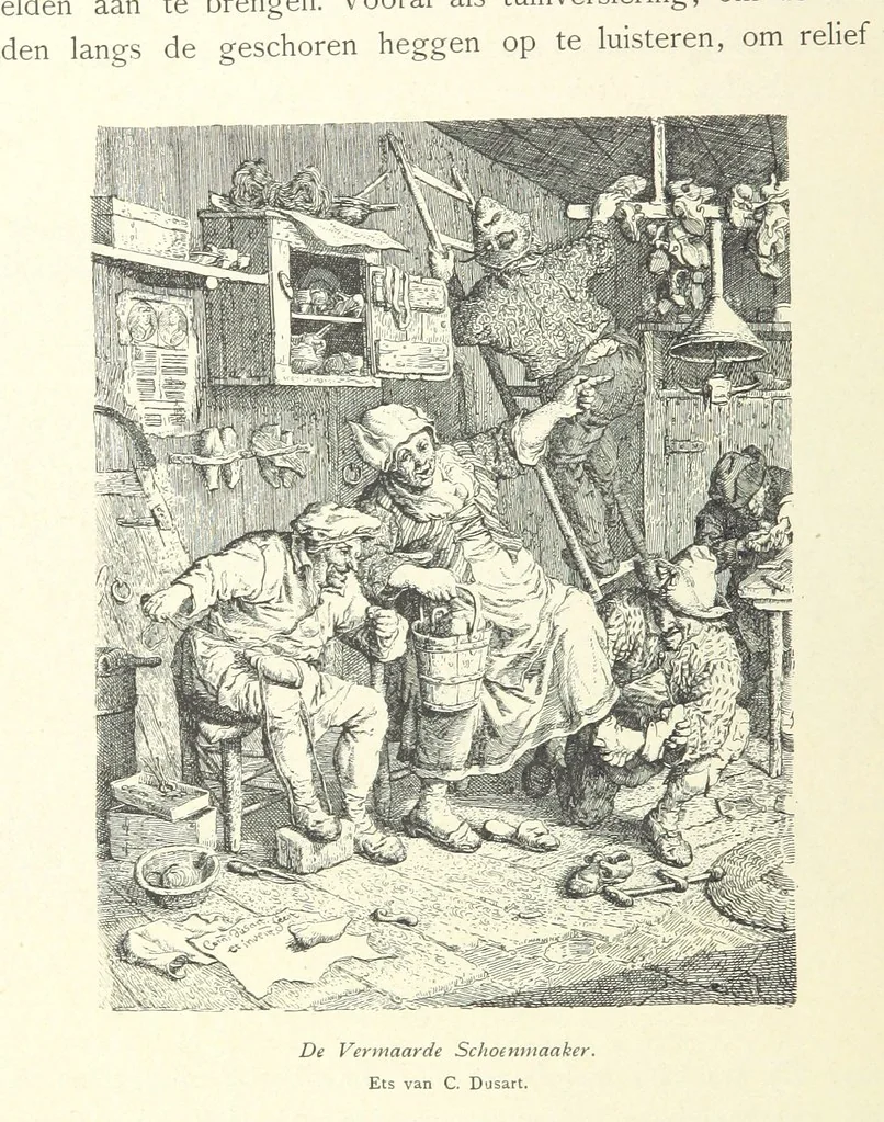 An illustration from Onze Gouden Eeuw. De Republiek der Vereenigde Nederlanden in haar bloeitijd ... Geïllustreerd onder toezicht van J. H. W. Unger, 1896, leaf 486