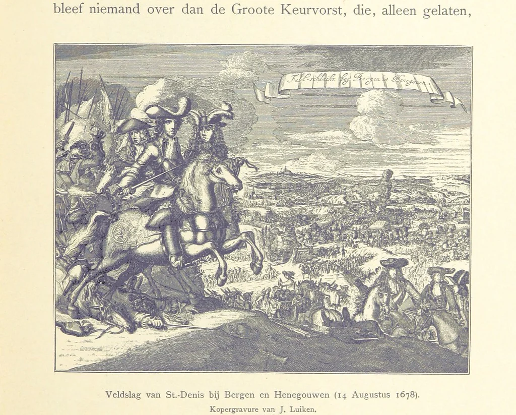 An illustration from Onze Gouden Eeuw. De Republiek der Vereenigde Nederlanden in haar bloeitijd ... Geïllustreerd onder toezicht van J. H. W. Unger, 1896, leaf 61