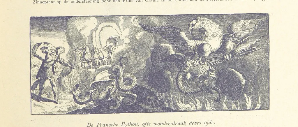 An illustration from Onze Gouden Eeuw. De Republiek der Vereenigde Nederlanden in haar bloeitijd ... Geïllustreerd onder toezicht van J. H. W. Unger, 1896, leaf 67