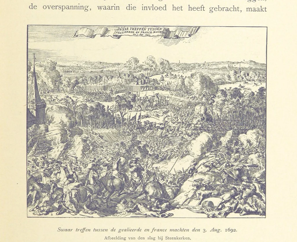 An illustration from Onze Gouden Eeuw. De Republiek der Vereenigde Nederlanden in haar bloeitijd ... Geïllustreerd onder toezicht van J. H. W. Unger, 1896, leaf 77