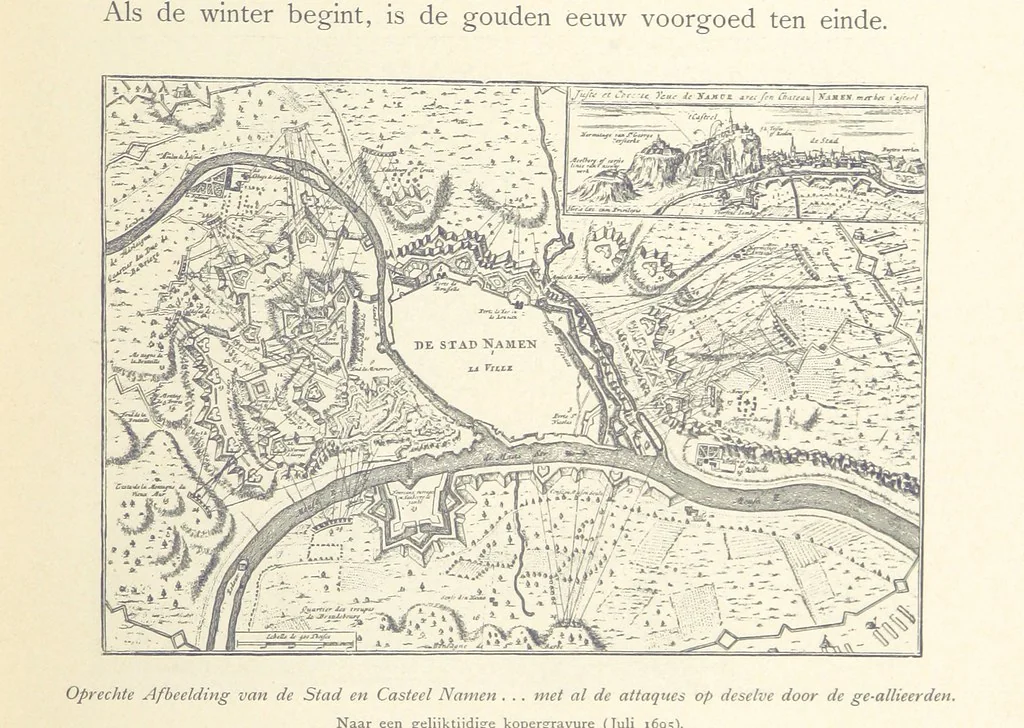 An illustration from Onze Gouden Eeuw. De Republiek der Vereenigde Nederlanden in haar bloeitijd ... Geïllustreerd onder toezicht van J. H. W. Unger, 1896, leaf 79