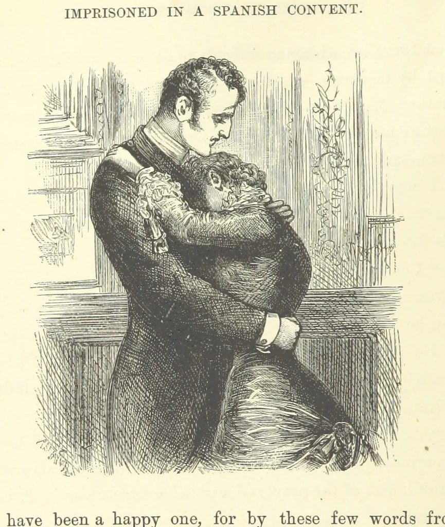An illustration from Imprisoned in a Spanish Convent: an English girl's experiences, with other narratives and tales ... Second edition, 1886, leaf 122