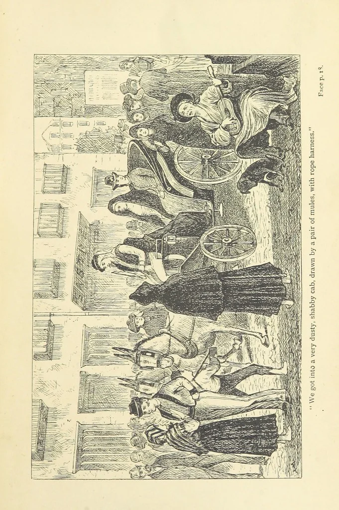 An illustration from Imprisoned in a Spanish Convent: an English girl's experiences, with other narratives and tales ... Second edition, 1886, leaf 25