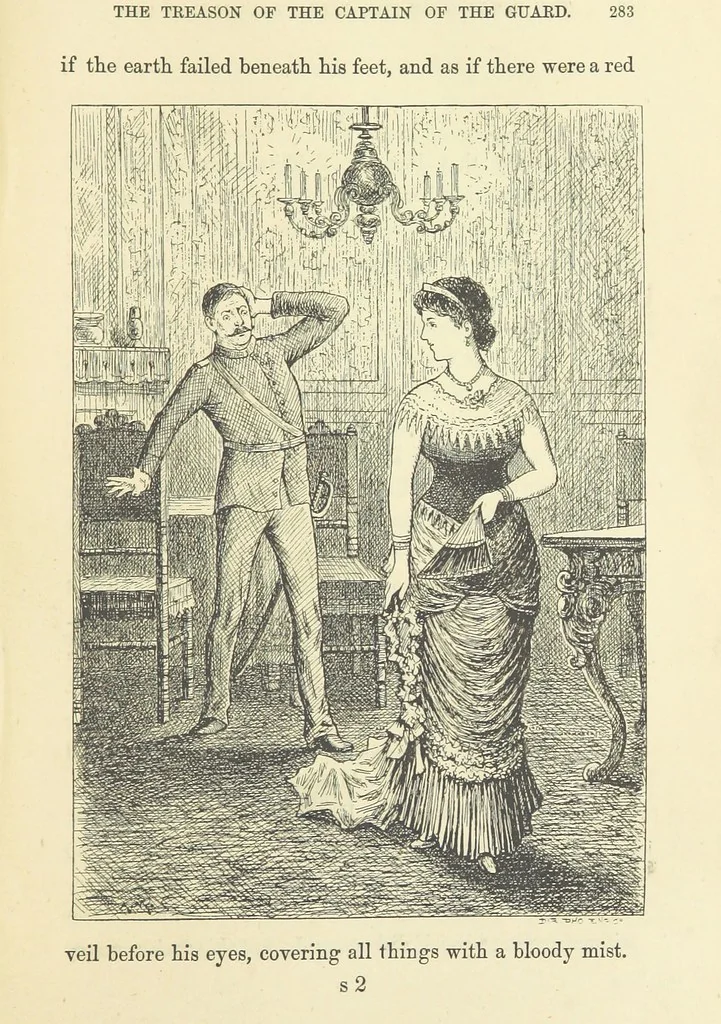 An illustration from Imprisoned in a Spanish Convent: an English girl's experiences, with other narratives and tales ... Second edition, 1886, leaf 291