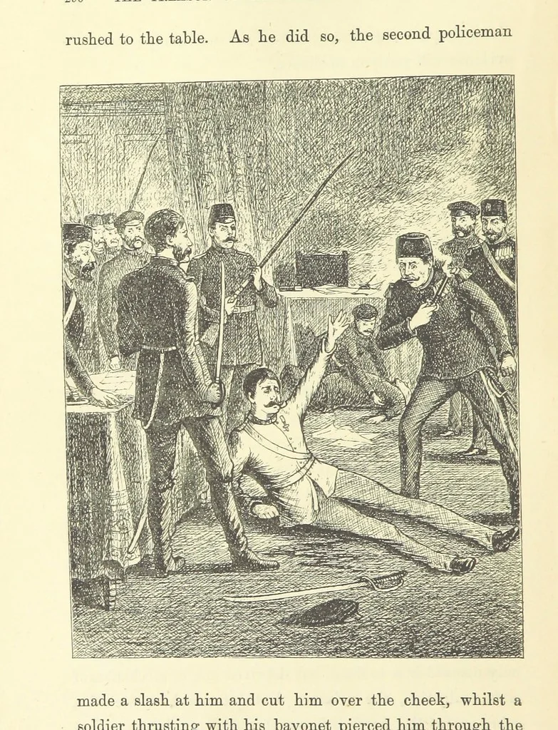 An illustration from Imprisoned in a Spanish Convent: an English girl's experiences, with other narratives and tales ... Second edition, 1886, leaf 298