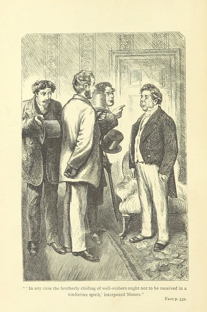 An illustration from Imprisoned in a Spanish Convent: an English girl's experiences, with other narratives and tales ... Second edition, 1886, leaf 346