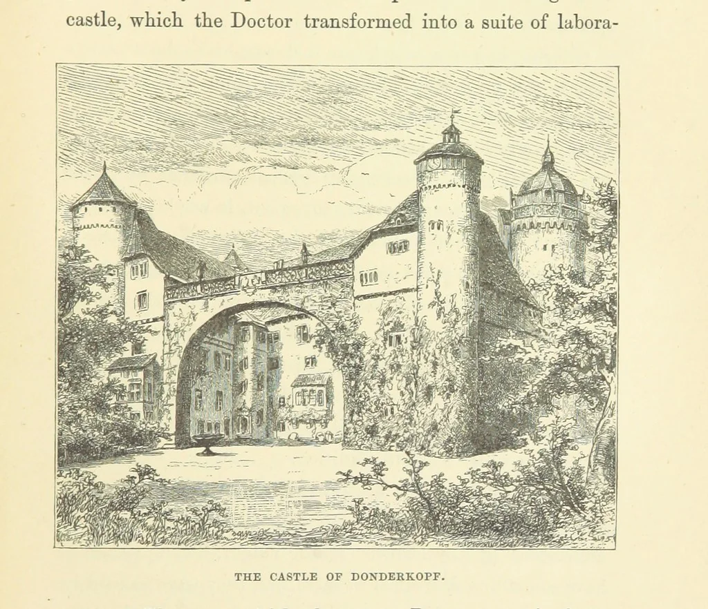 An illustration from Imprisoned in a Spanish Convent: an English girl's experiences, with other narratives and tales ... Second edition, 1886, leaf 351