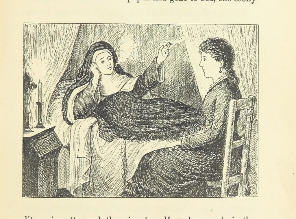 An illustration from Imprisoned in a Spanish Convent: an English girl's experiences, with other narratives and tales ... Second edition, 1886, leaf 81