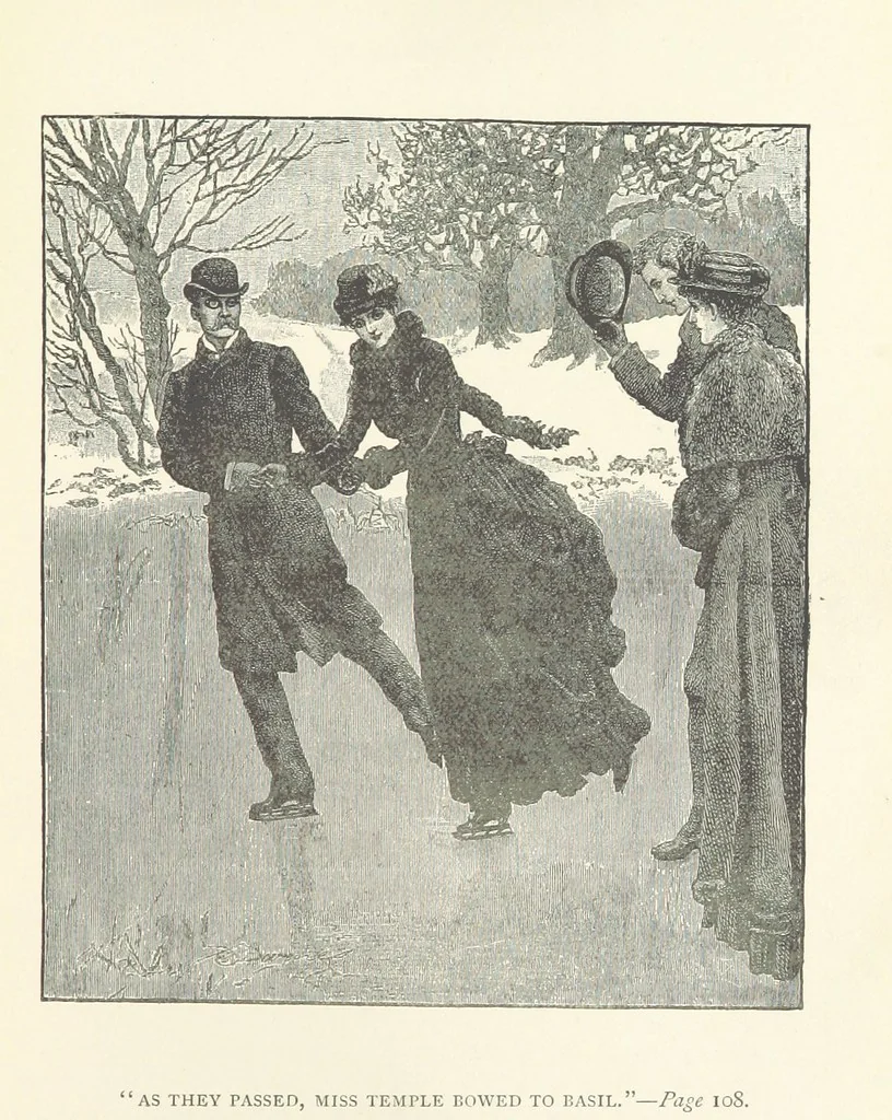 An illustration from My Brother Basil. [A novel.] ... With illustrations, etc, 1891, leaf 113