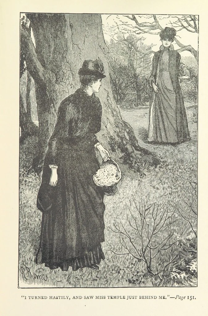 An illustration from My Brother Basil. [A novel.] ... With illustrations, etc, 1891, leaf 153