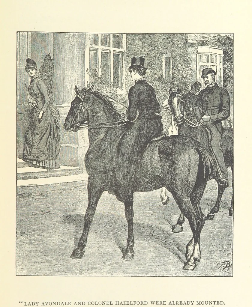 An illustration from My Brother Basil. [A novel.] ... With illustrations, etc, 1891, leaf 247