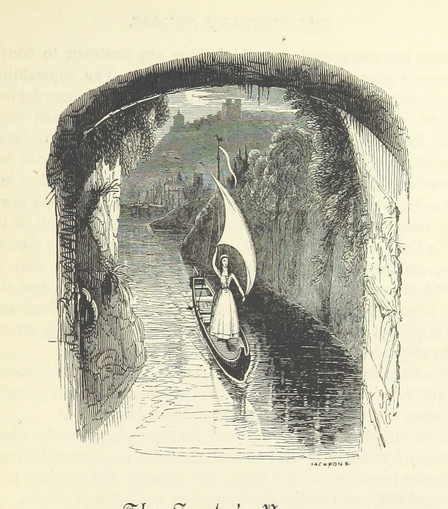 An illustration from England. [Historical tales, 1872, leaf 181