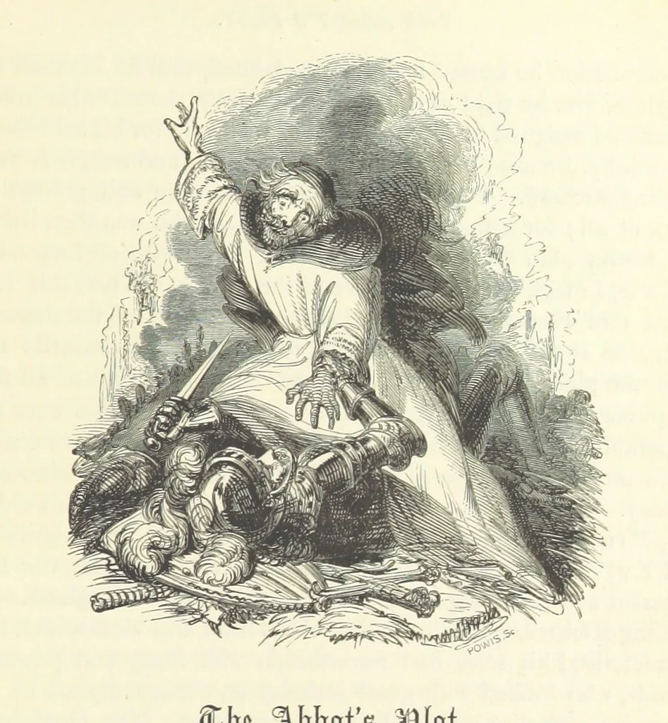 An illustration from England. [Historical tales, 1872, leaf 265