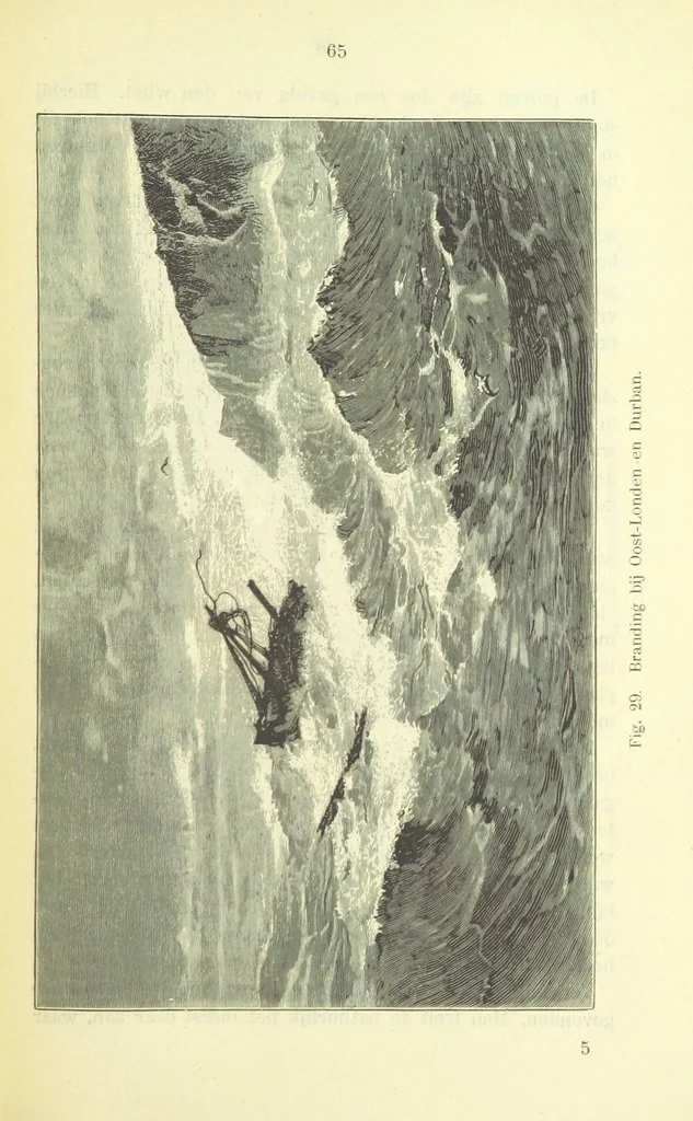 An illustration from Aardrijkskunde van Zuid-Afrika, door Dr. H. Blink ... Uitgegeven door de Nederlandsch Zuid-Afrikaansche Vereeniging, 1889, leaf 79
