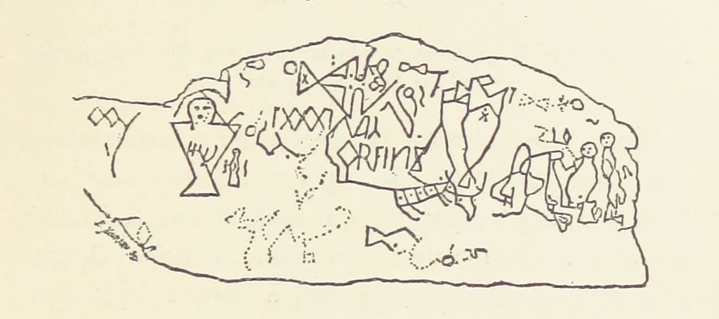An illustration from Tamers of the Sea ... From the French ... by Mrs. Cashel Hoey. Illustrated, 1897, leaf 145