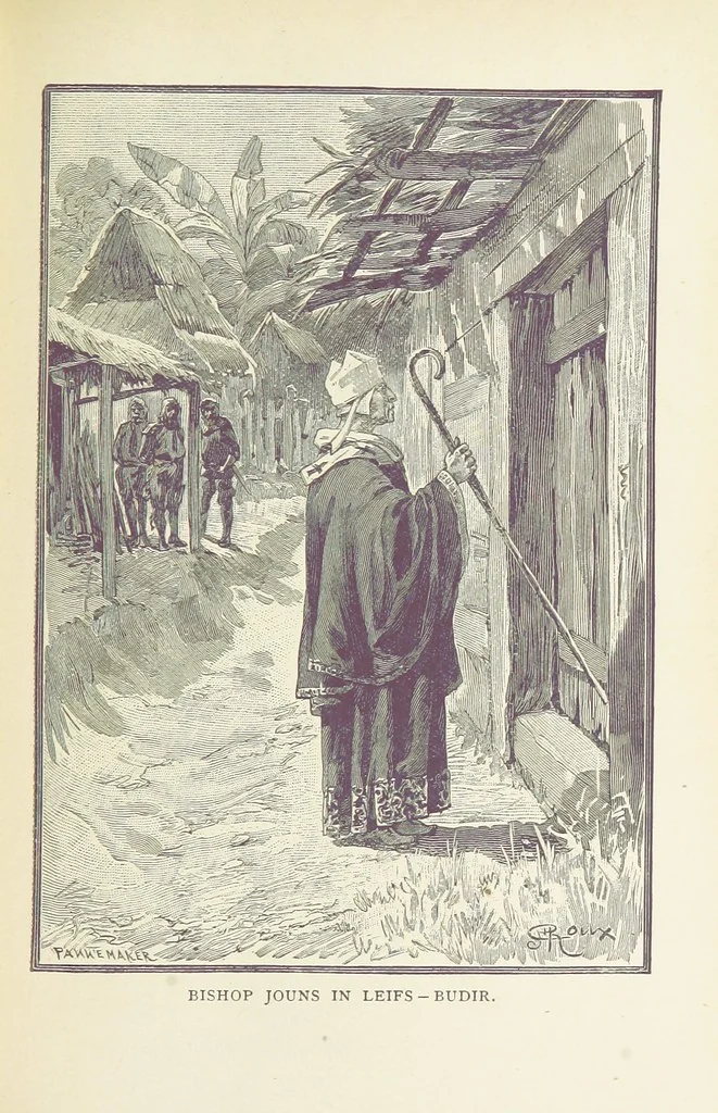 An illustration from Tamers of the Sea ... From the French ... by Mrs. Cashel Hoey. Illustrated, 1897, leaf 225