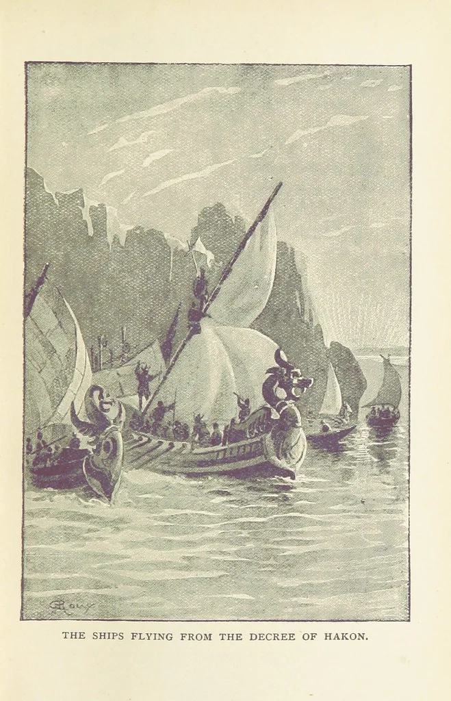 An illustration from Tamers of the Sea ... From the French ... by Mrs. Cashel Hoey. Illustrated, 1897, leaf 29