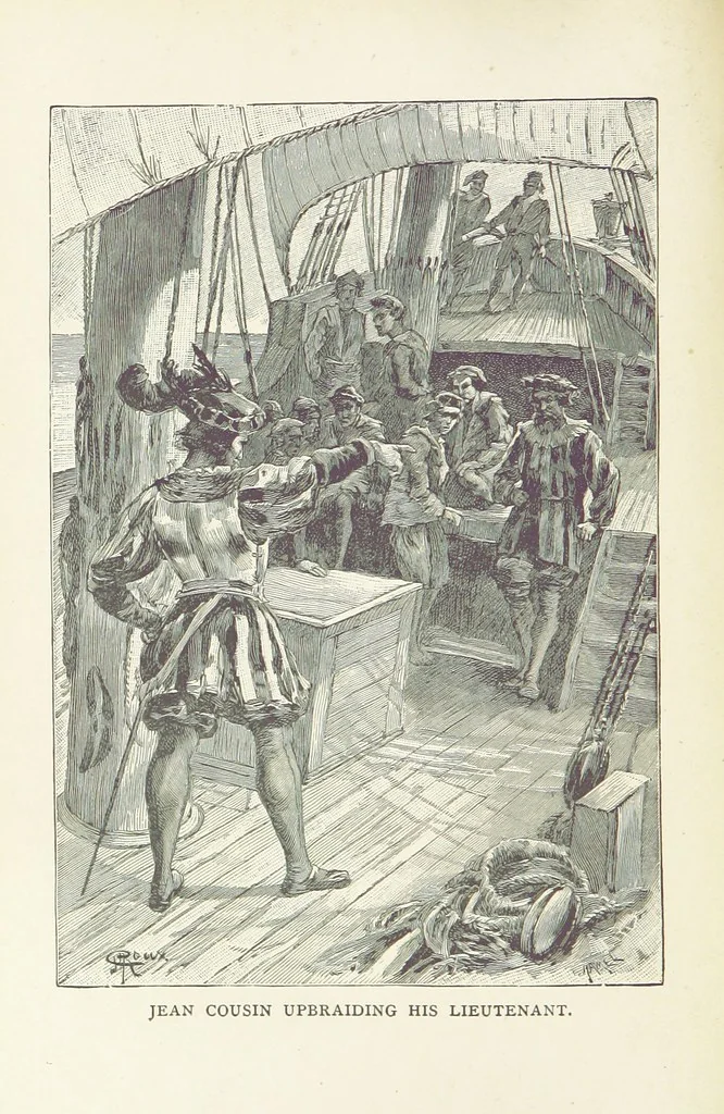 An illustration from Tamers of the Sea ... From the French ... by Mrs. Cashel Hoey. Illustrated, 1897, leaf 300