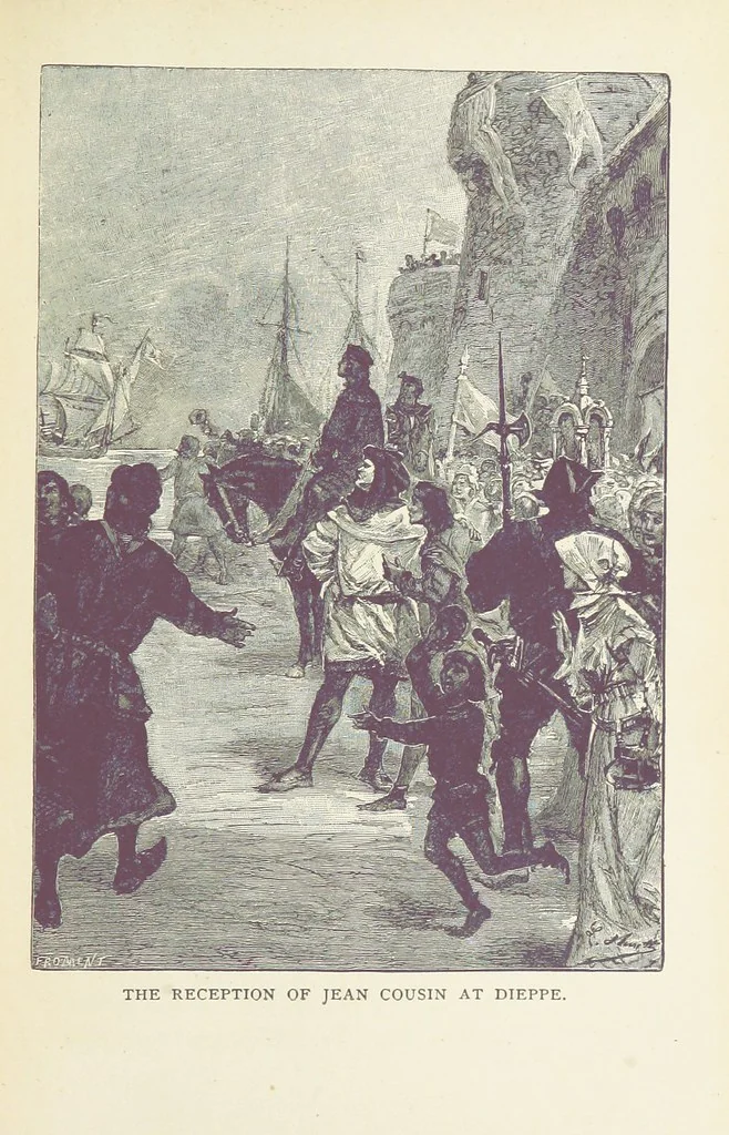 An illustration from Tamers of the Sea ... From the French ... by Mrs. Cashel Hoey. Illustrated, 1897, leaf 311