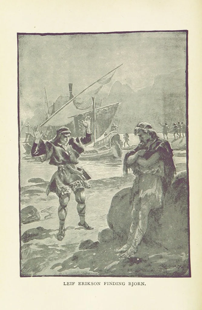 An illustration from Tamers of the Sea ... From the French ... by Mrs. Cashel Hoey. Illustrated, 1897, leaf 54