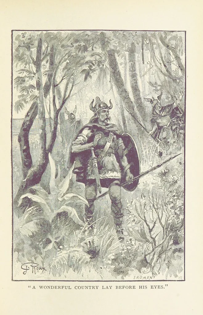 An illustration from Tamers of the Sea ... From the French ... by Mrs. Cashel Hoey. Illustrated, 1897, leaf 89