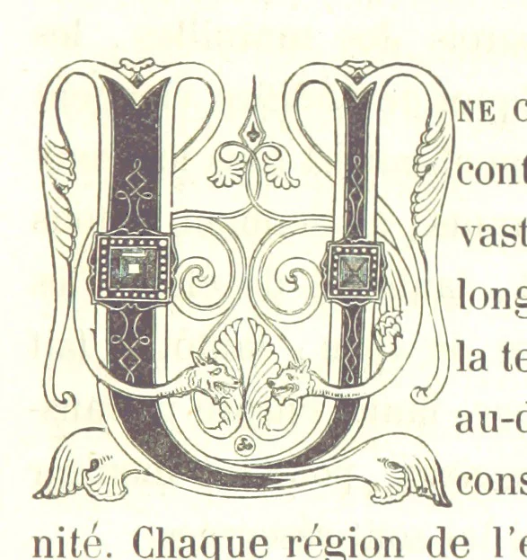 An illustration from Monographie de la Cathédrale de Nevers, 1854, leaf 135