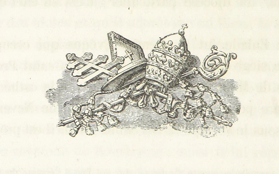 An illustration from Monographie de la Cathédrale de Nevers, 1854, leaf 26